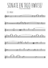 Sonate en trio Hwv387, 3. Largo de Georg Friedrich Händel